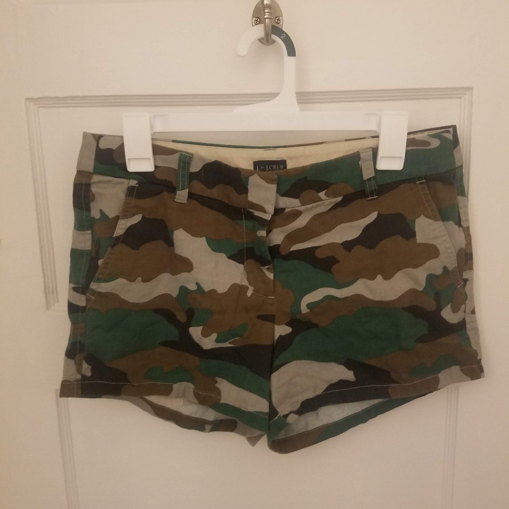 J. Crew - Camo Shorts - Size 6
